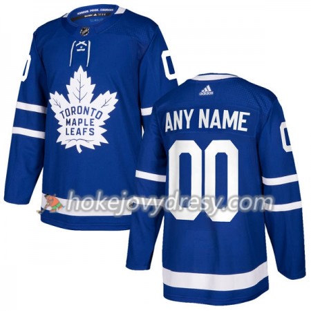 Pánské Hokejový Dres Toronto Maple Leafs Personalizované Adidas 2017-2018 Modrá Authentic